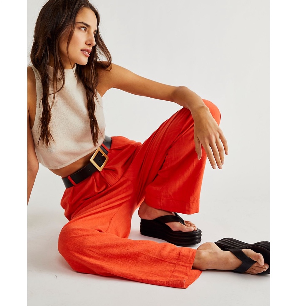 Free People Free in you pull on trousers